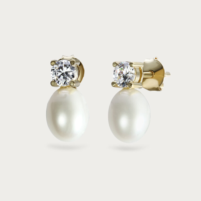 Pearl earrings