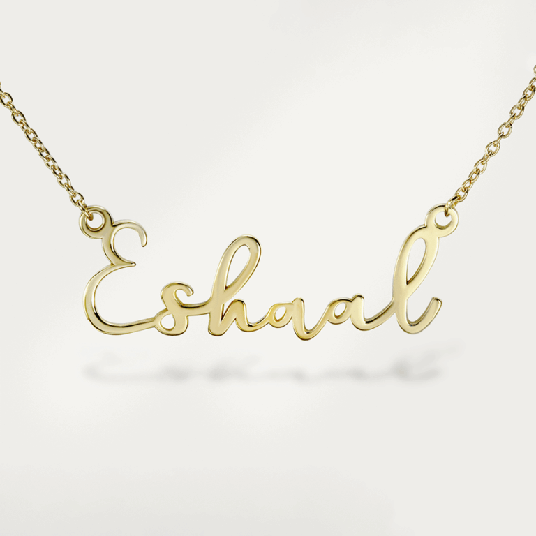 English name necklace