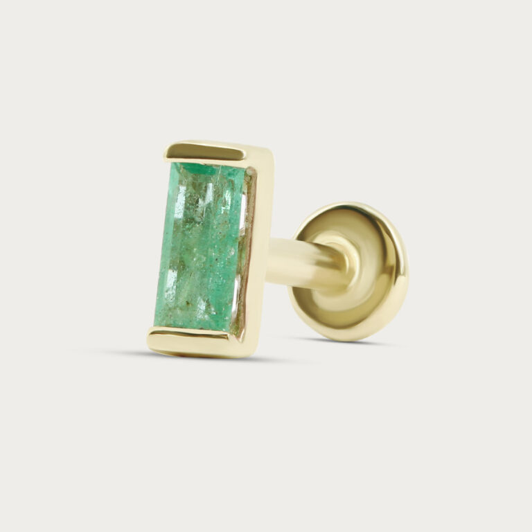 Emerald flat back screw