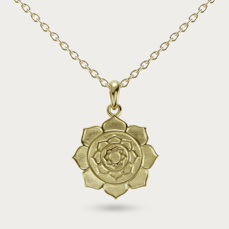 Lotus flower pendant