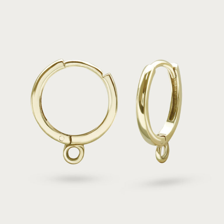 huggie earrings for charms