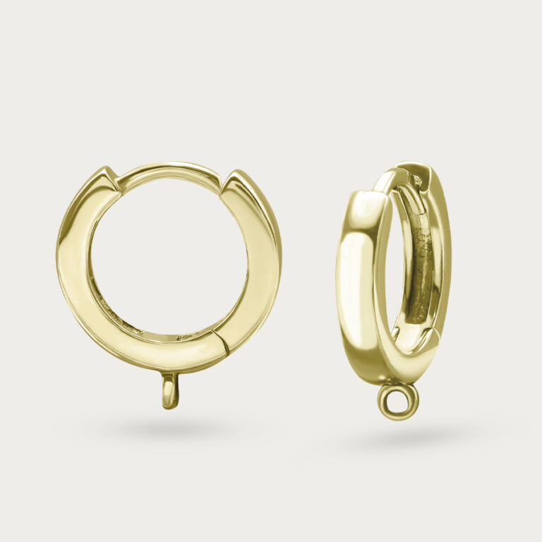 huggie earrings for charms