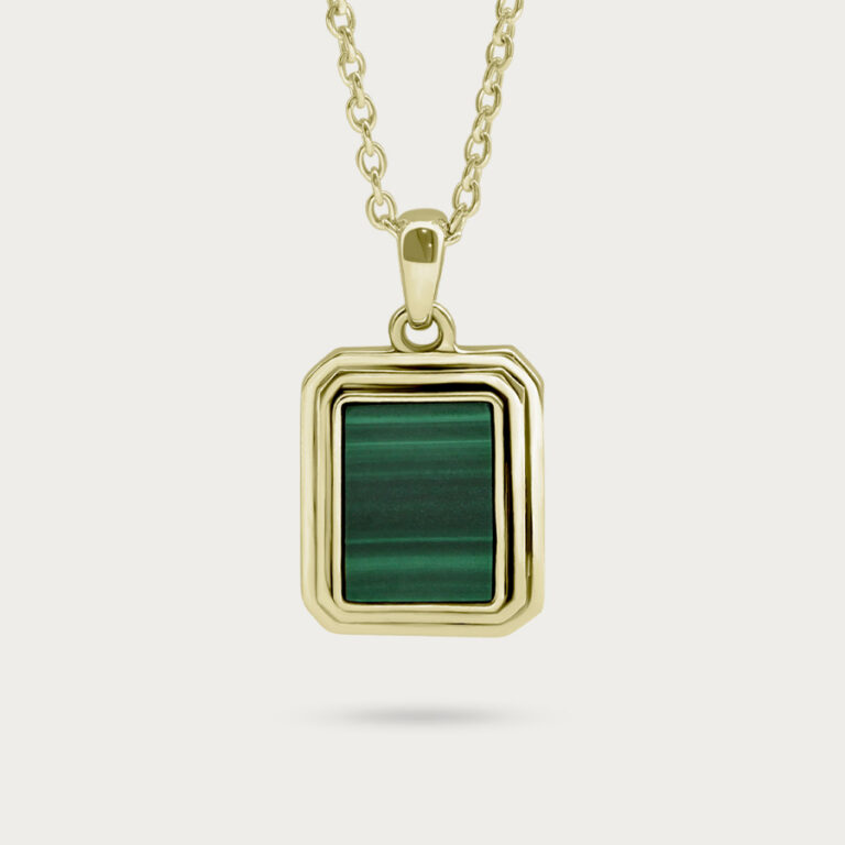 Malachite necklace