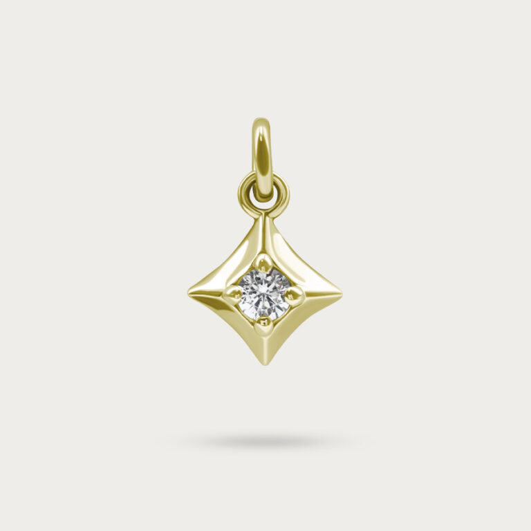 Gold charm, style CH-30