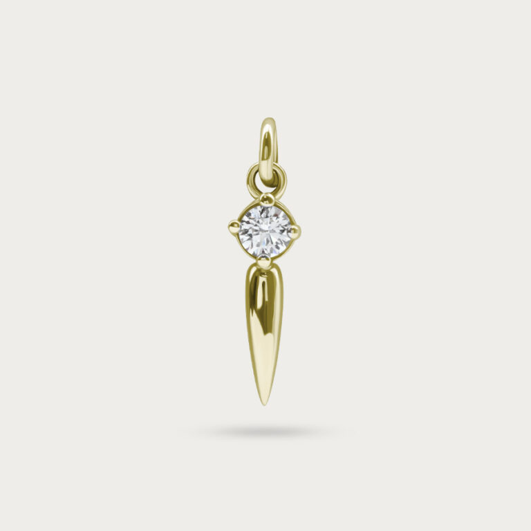 Gold charm, style CH-32