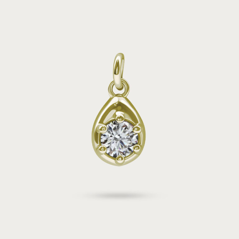 Gold charm, style CH-33