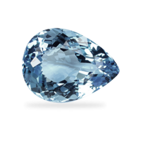 Loose sky blue topaz gemstones
